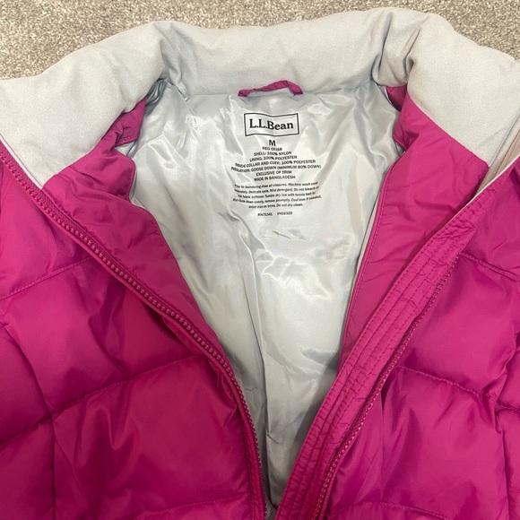 Pink L.L Bean Puffer Jacket - Picture 8 of 8
